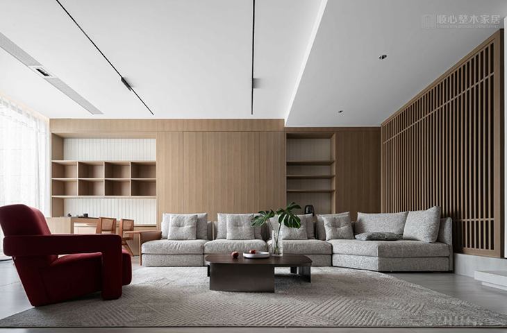 現代原木設計，禪意舒適，溫暖自然住宅