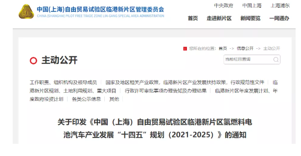 200 億產(chǎn)值1500 輛車(chē)和14 座站！上海臨港發(fā)布氫燃料電池汽車(chē)產(chǎn)業(yè)發(fā)展"十四五"規劃(圖1)